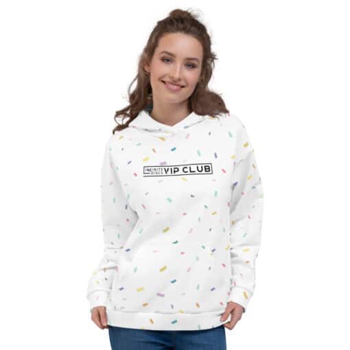 Infinite Discs VIP Club Confetti Hoodie - Image 5